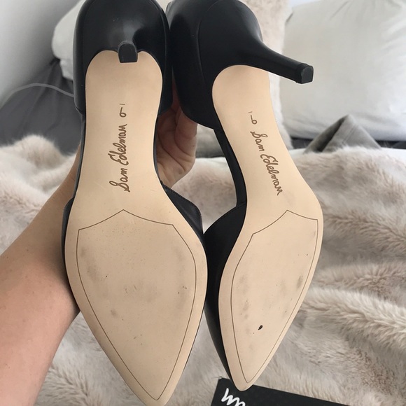 Worn once Sam Edelman black pumps ❤️ - Picture 3 of 3